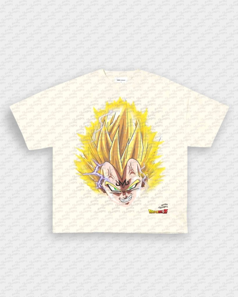 BIG FACE MAJIN VEGETA TEE - VIP - GAME CHANGERS GRAPHIC TEE