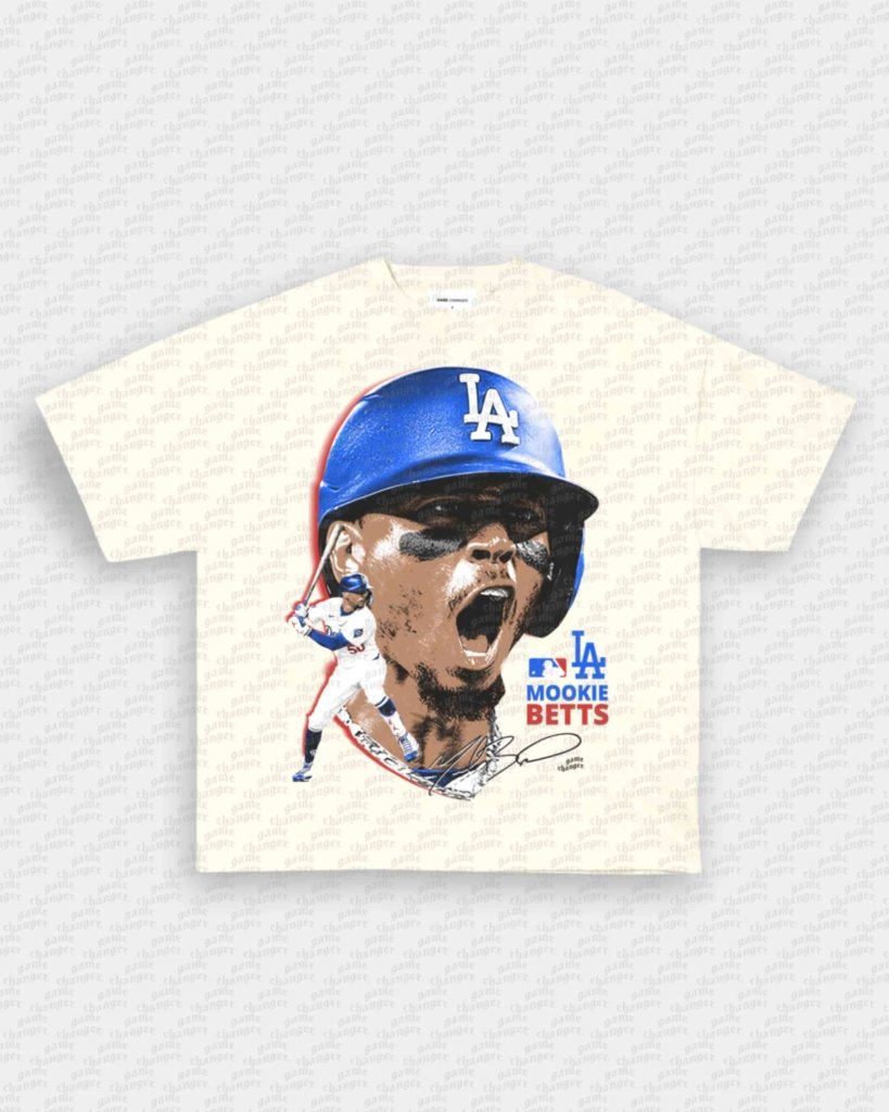 BIG FACE MOOKIE BETTS TEE - VIP - GAME CHANGERS - GAME CHANGERS GRAPHIC TEE