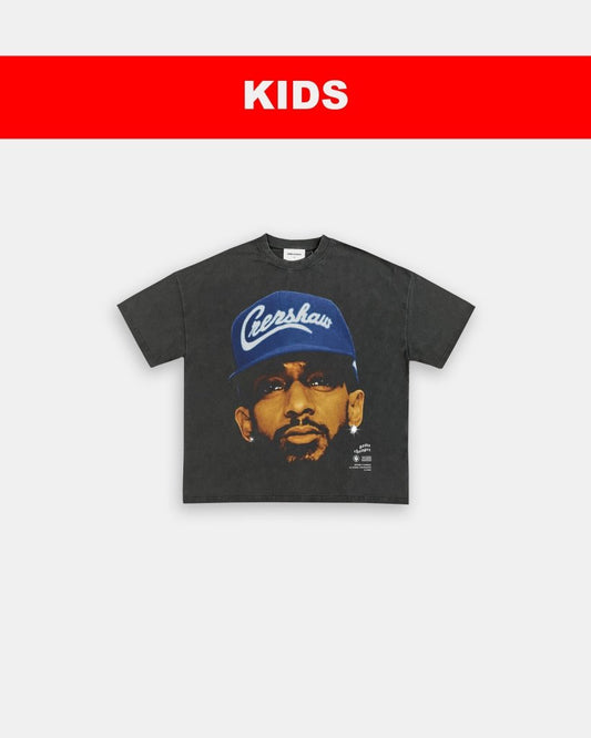 BIG FACE NIPSEY - KIDS TEE - VIP - GAME CHANGERS TEE