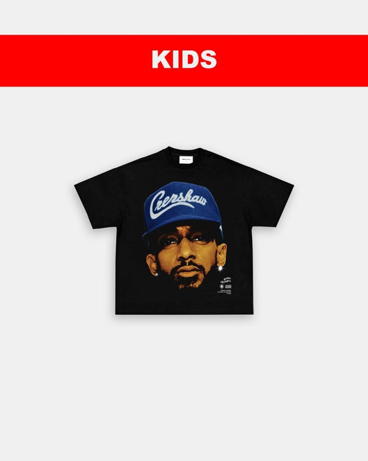 BIG FACE NIPSEY - KIDS TEE - VIP - GAME CHANGERS TEE