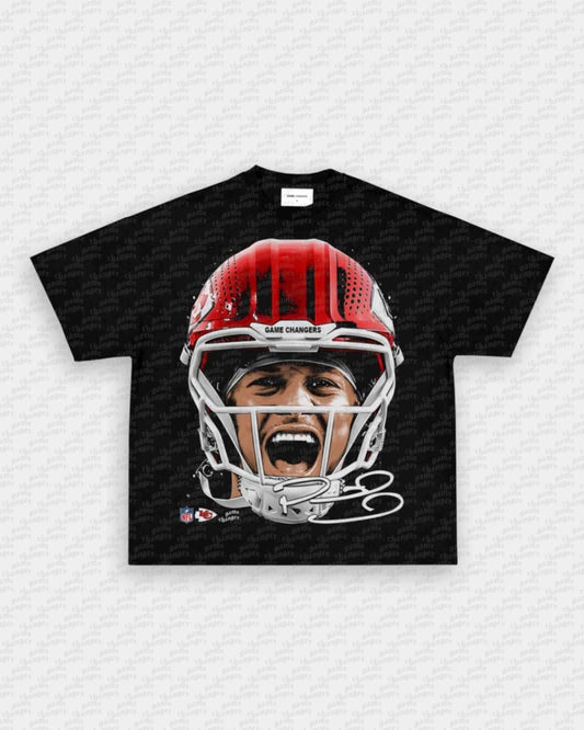 BIG FACE PATRICK MAHOMES TEE - VIP - GAME CHANGERS - GAME CHANGERS GRAPHIC TEE