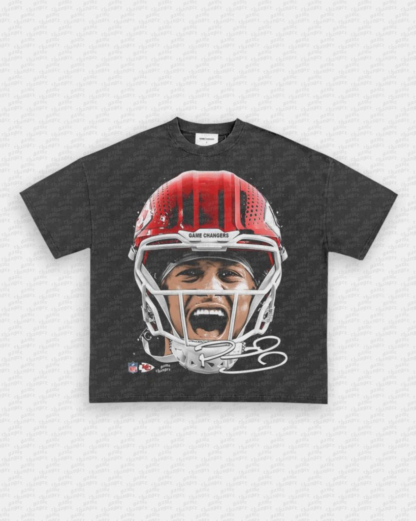 BIG FACE PATRICK MAHOMES TEE - VIP - GAME CHANGERS - GAME CHANGERS GRAPHIC TEE