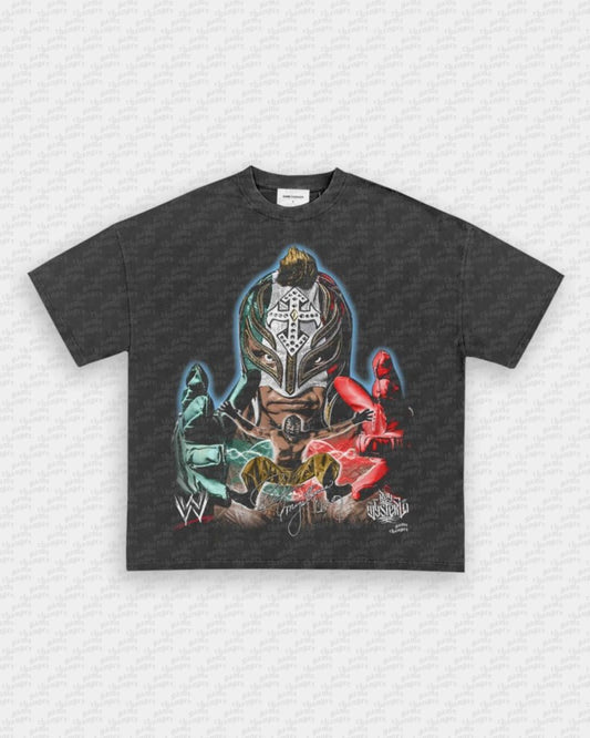 BIG FACE REY MYSTERIO TEE - VIP - GAME CHANGERS - GAME CHANGERS GRAPHIC TEE