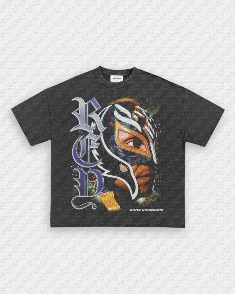 BIG FACE REY MYSTERIO V2 TEE - VIP - GAME CHANGERS - GAME CHANGERS GRAPHIC TEE