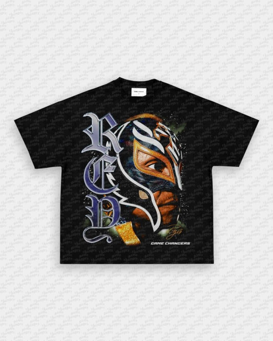 BIG FACE REY MYSTERIO V2 TEE - VIP - GAME CHANGERS - GAME CHANGERS GRAPHIC TEE