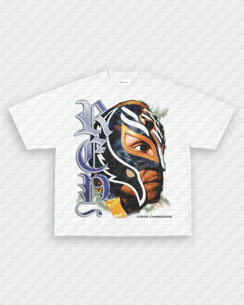 BIG FACE REY MYSTERIO V2 TEE - VIP - GAME CHANGERS - GAME CHANGERS GRAPHIC TEE