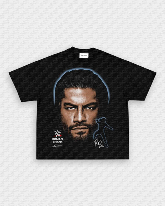 BIG FACE ROMAN REIGNS V2 TEE - VIP - GAME CHANGERS - GAME CHANGERS GRAPHIC TEE