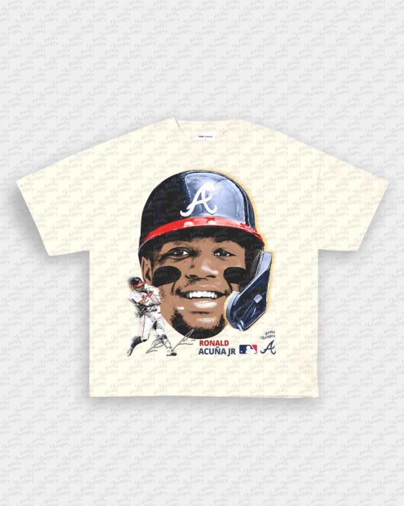 BIG FACE RONALD ACUNA TEE - VIP - GAME CHANGERS - GAME CHANGERS GRAPHIC TEE