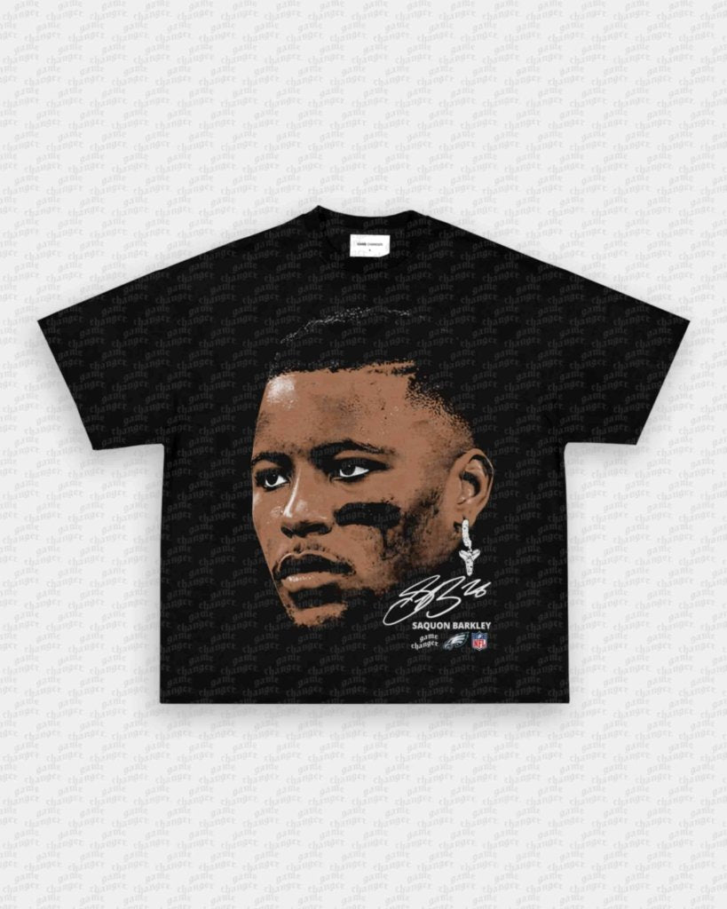 BIG FACE SAQUON TEE - VIP - GAME CHANGERS - GAME CHANGERS GRAPHIC TEE