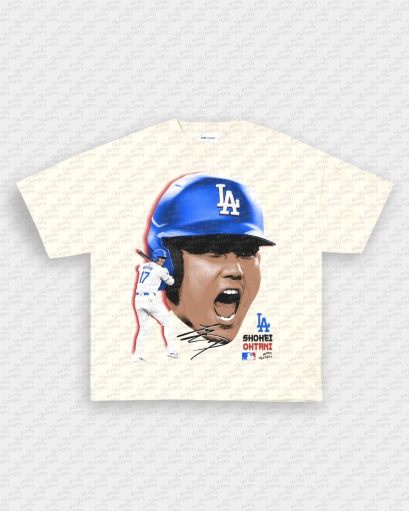 BIG FACE SHOHEI V2 TEE - VIP - GAME CHANGERS - GAME CHANGERS GRAPHIC TEE