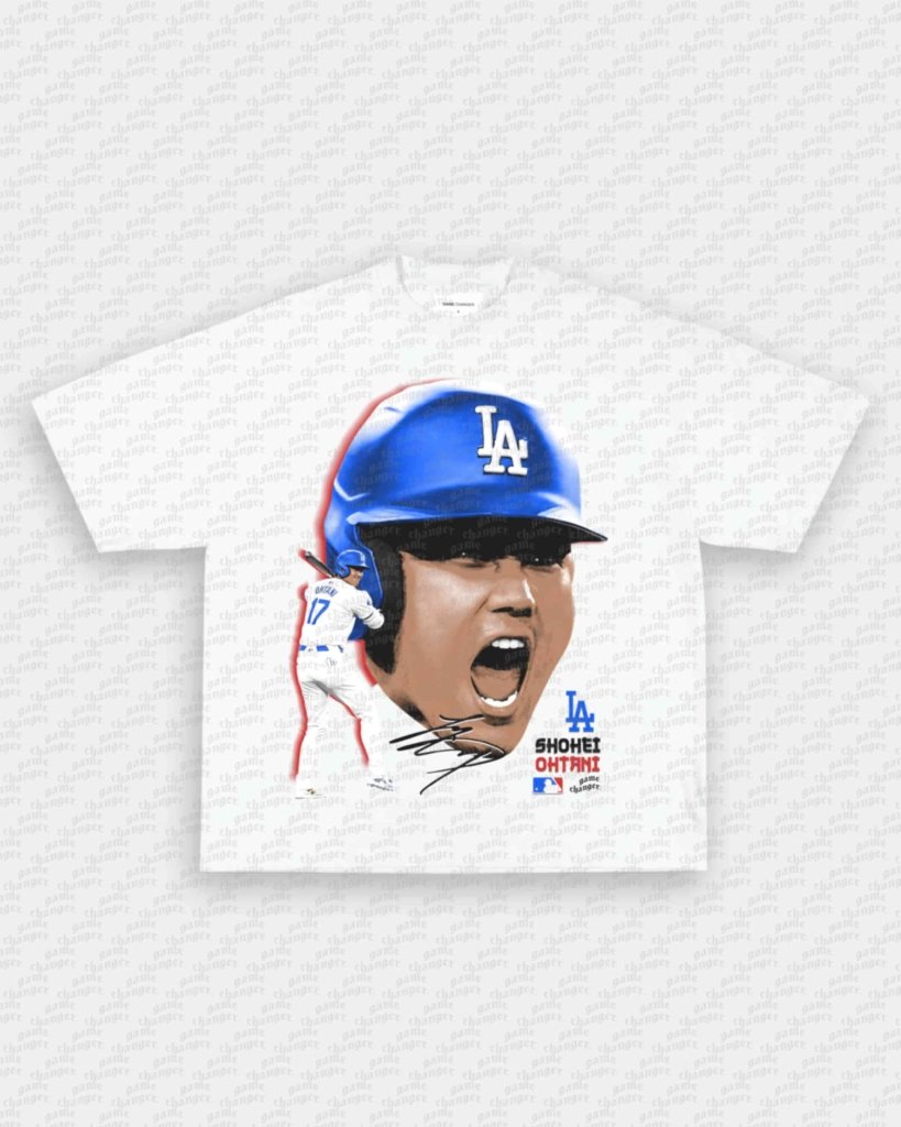 BIG FACE SHOHEI V2 TEE - VIP - GAME CHANGERS - GAME CHANGERS GRAPHIC TEE