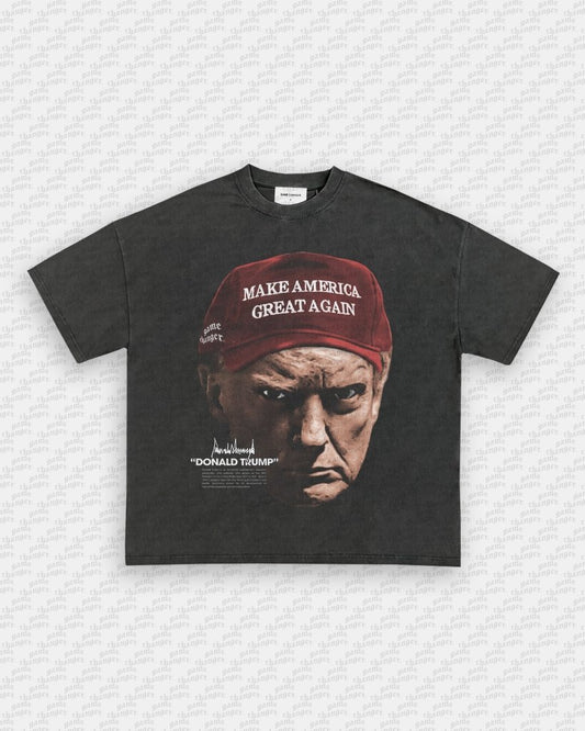 BIG FACE TRUMP TEE - VIP - GAME CHANGERS TEE