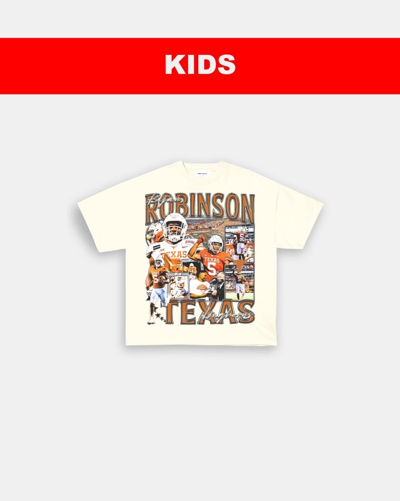 BIJAN ROBINSON - TEXAS - KIDS TEE - VIP - GAME CHANGERS TEE