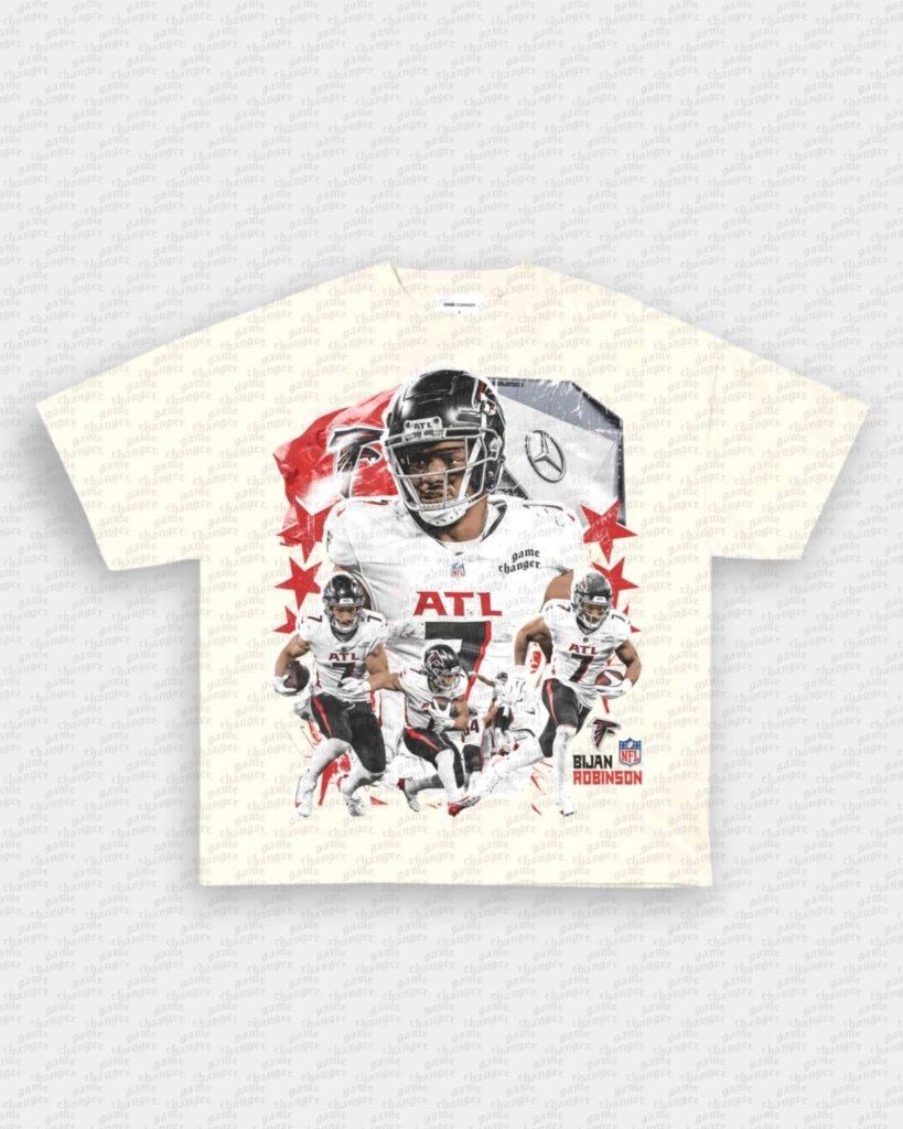 BIJAN ROBINSON V2 TEE - VIP - GAME CHANGERS - GAME CHANGERS GRAPHIC TEE