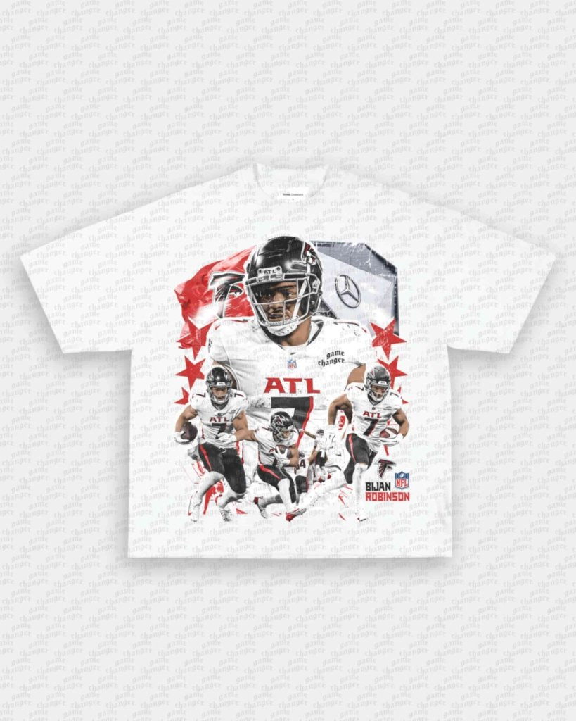 BIJAN ROBINSON V2 TEE - VIP - GAME CHANGERS - GAME CHANGERS GRAPHIC TEE