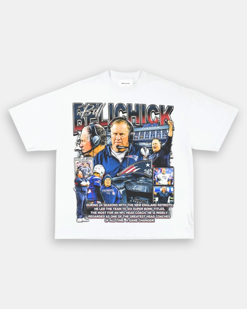 BILL BELICHICK TEE - VIP - GAME CHANGERS TEE