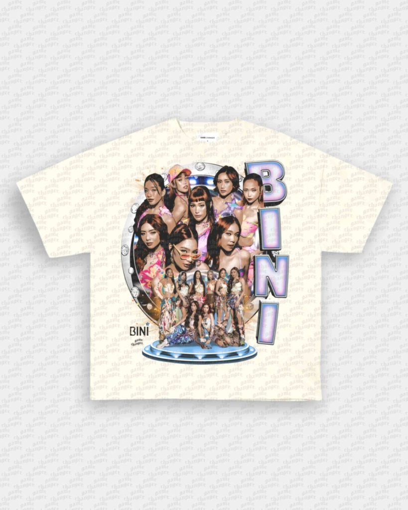 BINI TEE - VIP - GAME CHANGERS - GAME CHANGERS GRAPHIC TEE