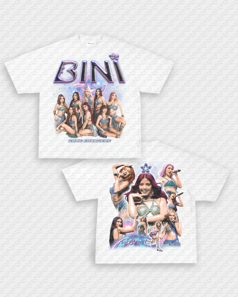 BINI V2 TEE - [DS] - VIP - GAME CHANGERS - GAME CHANGERS GRAPHIC TEE