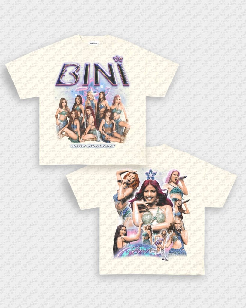 BINI V2 TEE - [DS] - VIP - GAME CHANGERS - GAME CHANGERS GRAPHIC TEE