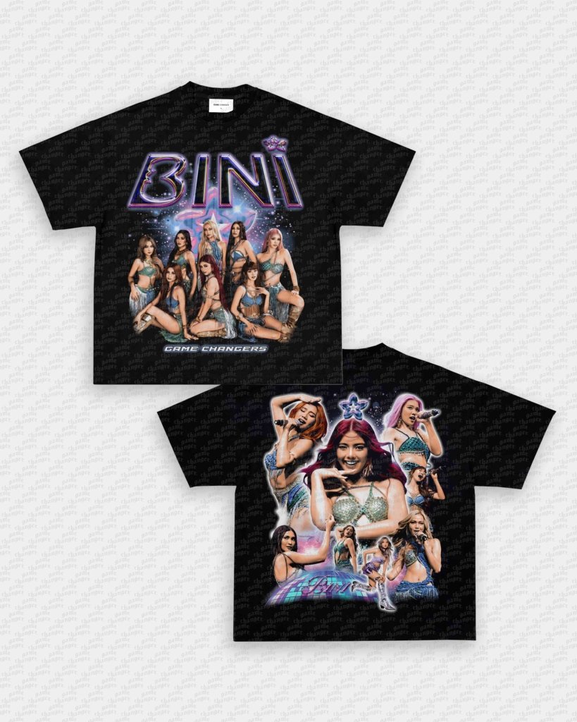 BINI V2 TEE - [DS] - VIP - GAME CHANGERS - GAME CHANGERS GRAPHIC TEE