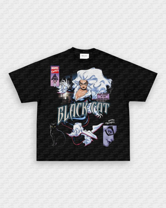 BLACK CAT V2 TEE - VIP - GAME CHANGERS GRAPHIC TEE