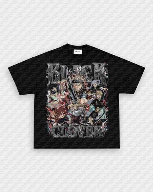 BLACK CLOVER TEE - VIP - GAME CHANGERS - GAME CHANGERS GRAPHIC TEE