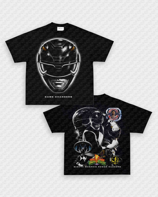 BLACK RANGER V3 TEE - [DS] - VIP - GAME CHANGERS - GAME CHANGERS GRAPHIC TEE