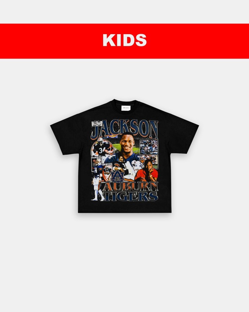 BO JACKSON - AUBURN - KIDS TEE - VIP - GAME CHANGERS TEE