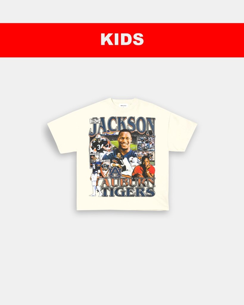 BO JACKSON - AUBURN - KIDS TEE - VIP - GAME CHANGERS TEE