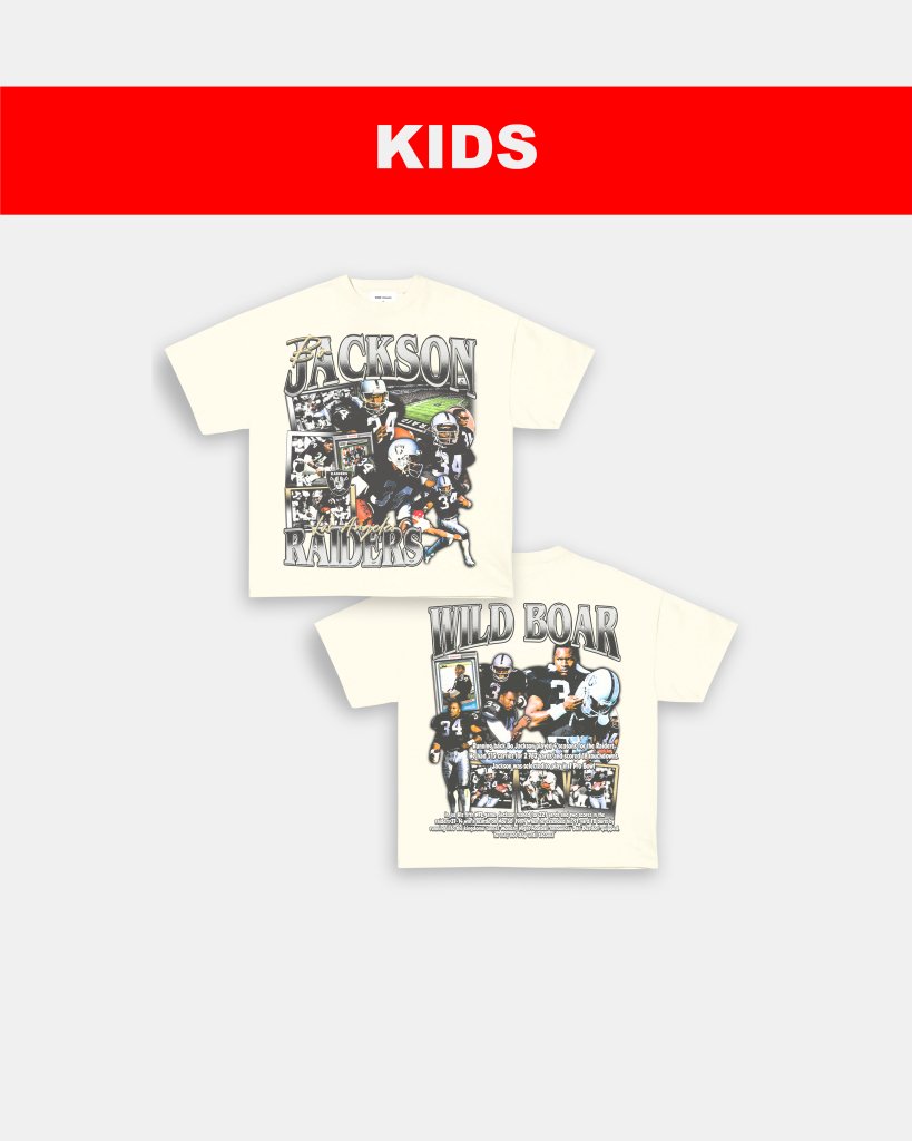 BO JACKSON - KIDS TEE [DS] - VIP - GAME CHANGERS TEE