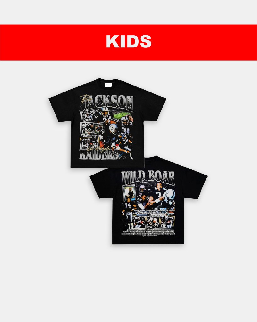 BO JACKSON - KIDS TEE [DS] - VIP - GAME CHANGERS TEE