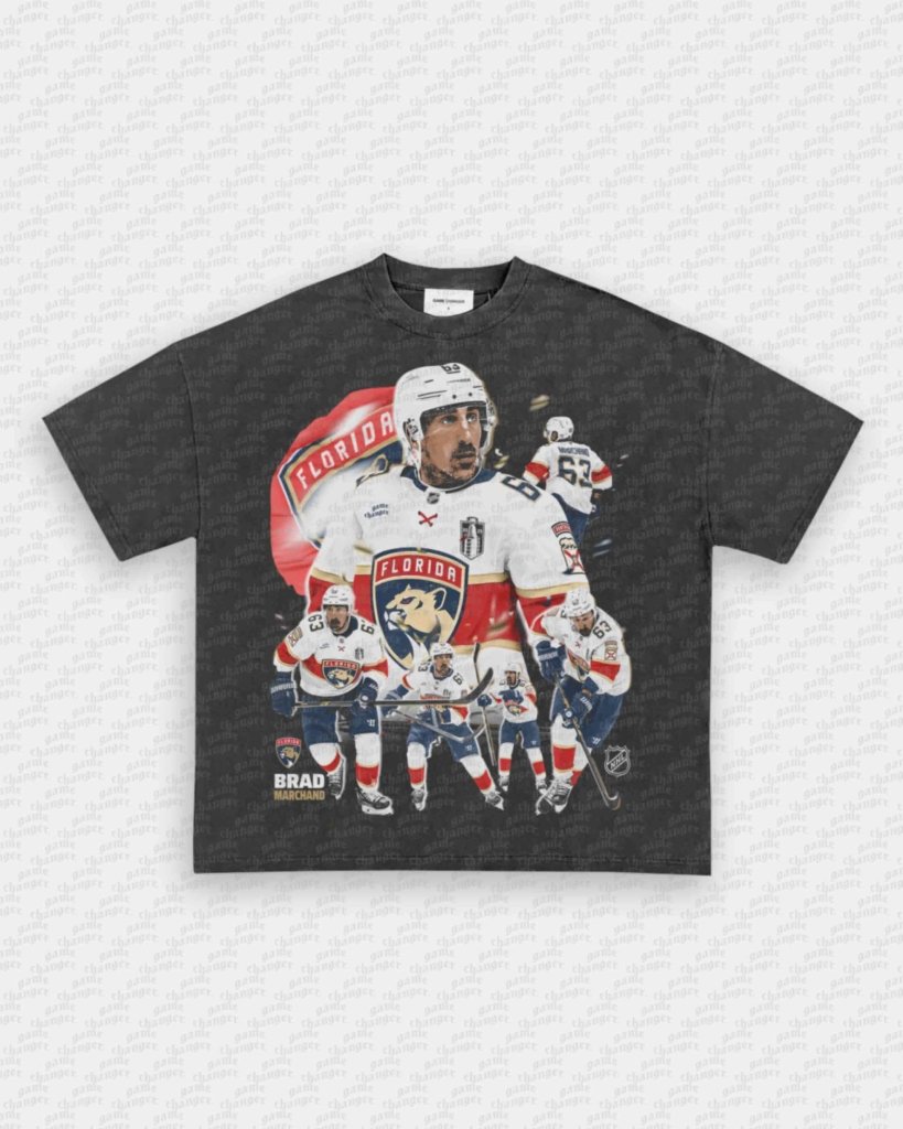 BRAD MARCHAND V2 TEE - VIP - GAME CHANGERS - GAME CHANGERS GRAPHIC TEE