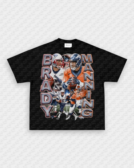 BRADY VS MANNING TEE - VIP - GAME CHANGERS - GAME CHANGERS GRAPHIC TEE