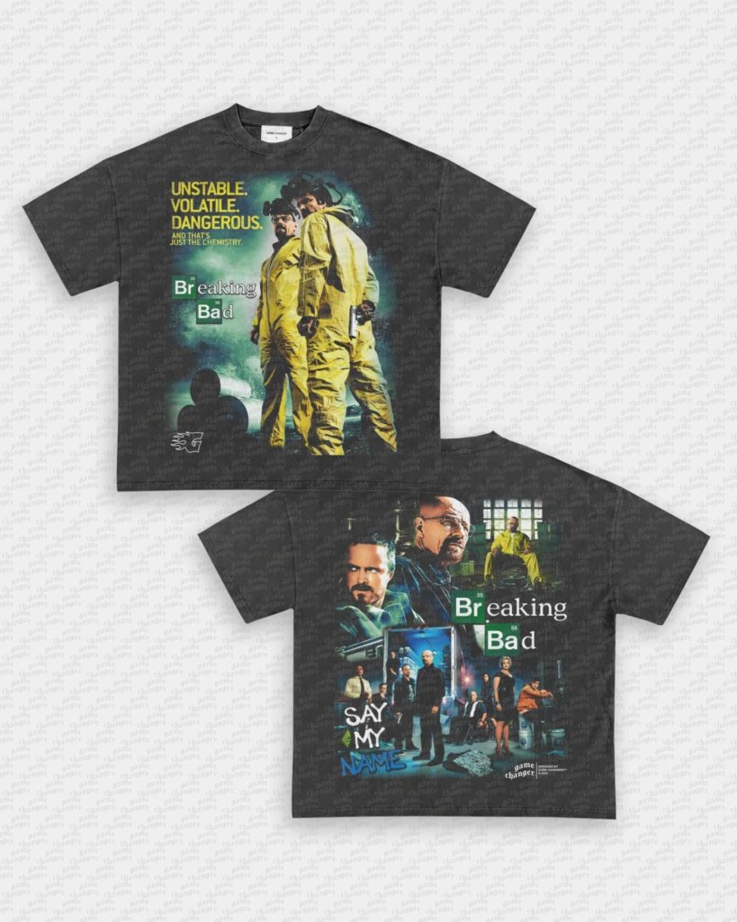 BREAKING BAD V2 TEE - [DS] - VIP - GAME CHANGERS GRAPHIC TEE