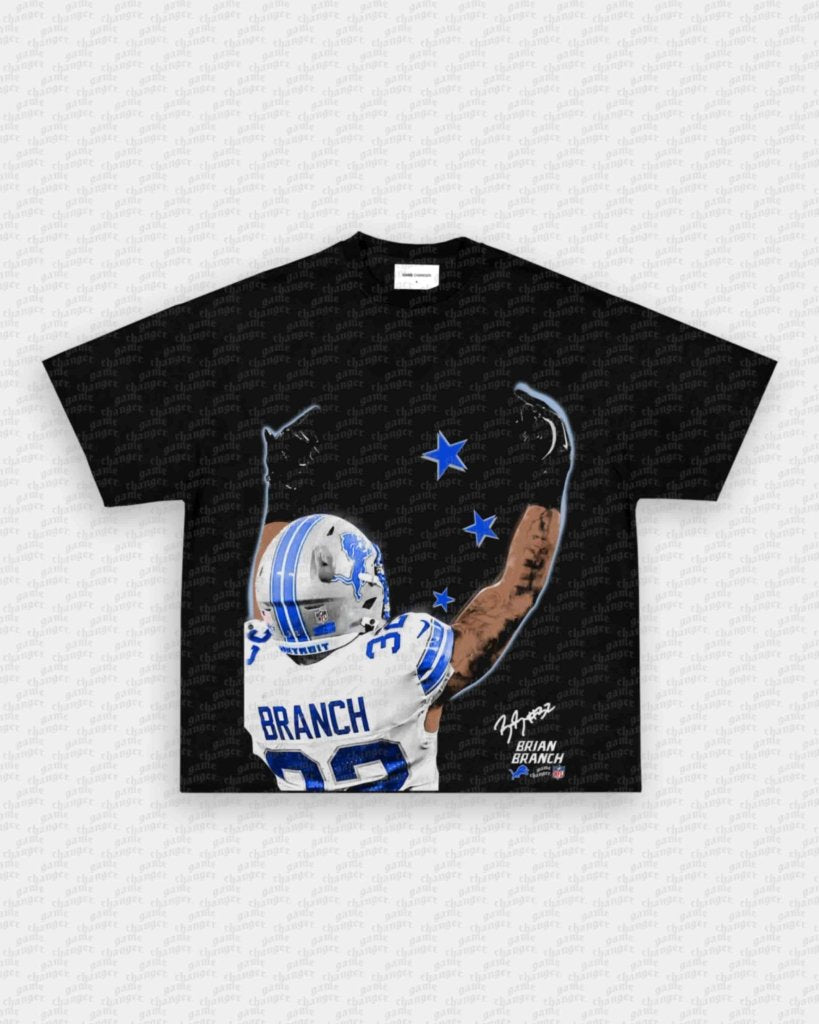 BRIAN BRANCH - FLIP OFF BP TEE - VIP - GAME CHANGERS - GAME CHANGERS GRAPHIC TEE