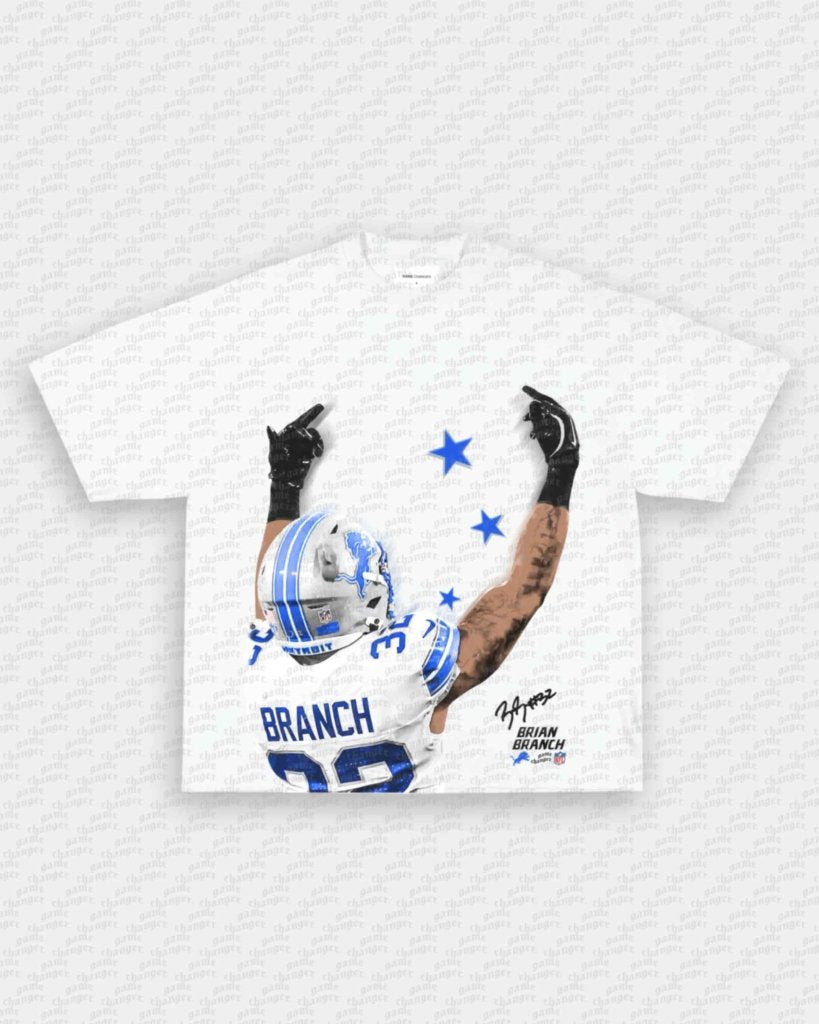 BRIAN BRANCH - FLIP OFF BP TEE - VIP - GAME CHANGERS - GAME CHANGERS GRAPHIC TEE