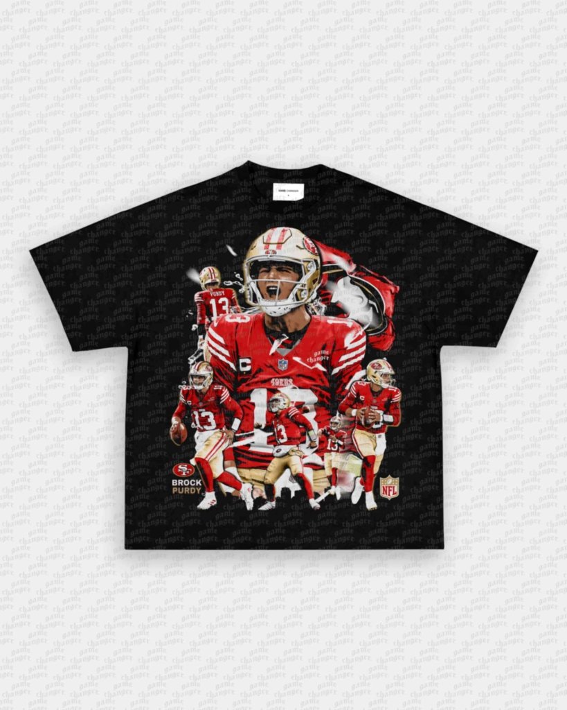 BROCK PURDY V2 TEE - VIP - GAME CHANGERS - GAME CHANGERS GRAPHIC TEE