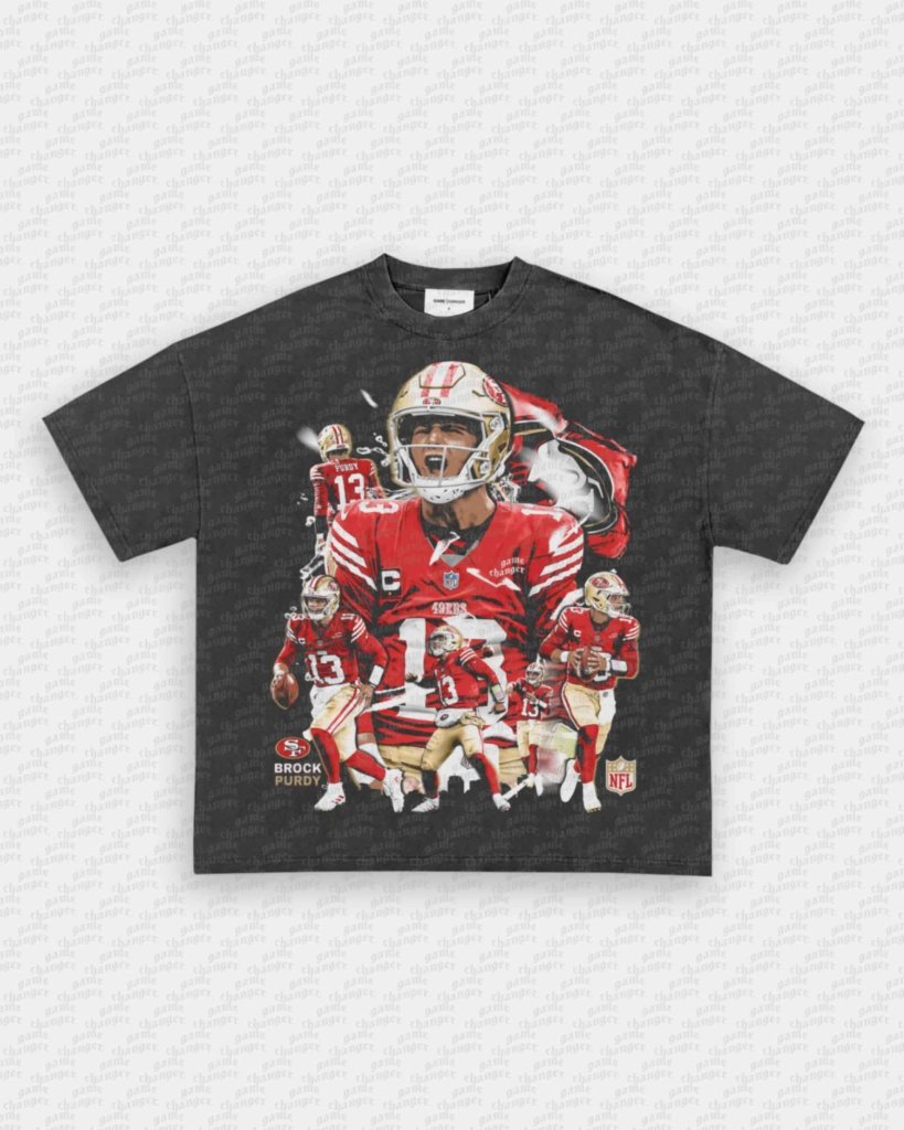 BROCK PURDY V2 TEE - VIP - GAME CHANGERS - GAME CHANGERS GRAPHIC TEE