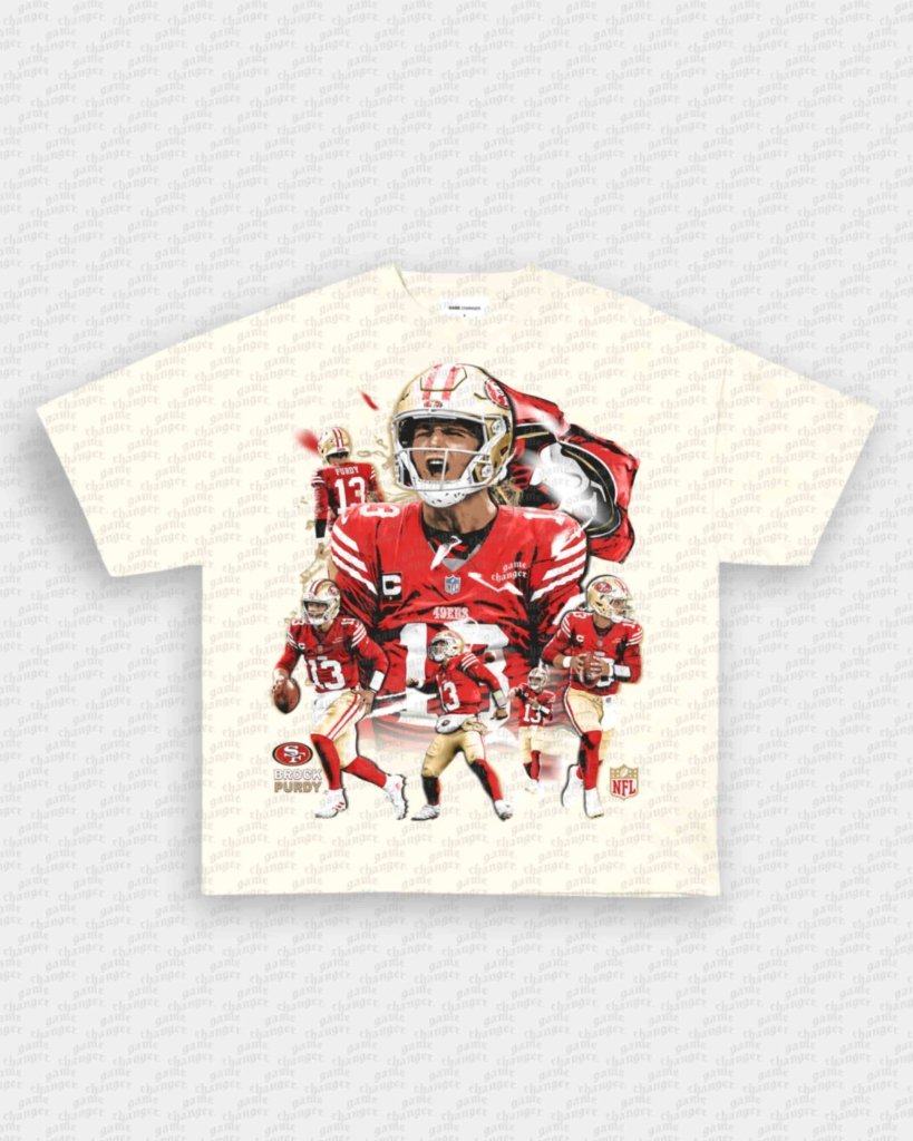 BROCK PURDY V2 TEE - VIP - GAME CHANGERS - GAME CHANGERS GRAPHIC TEE