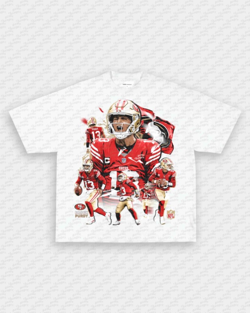 BROCK PURDY V2 TEE - VIP - GAME CHANGERS - GAME CHANGERS GRAPHIC TEE