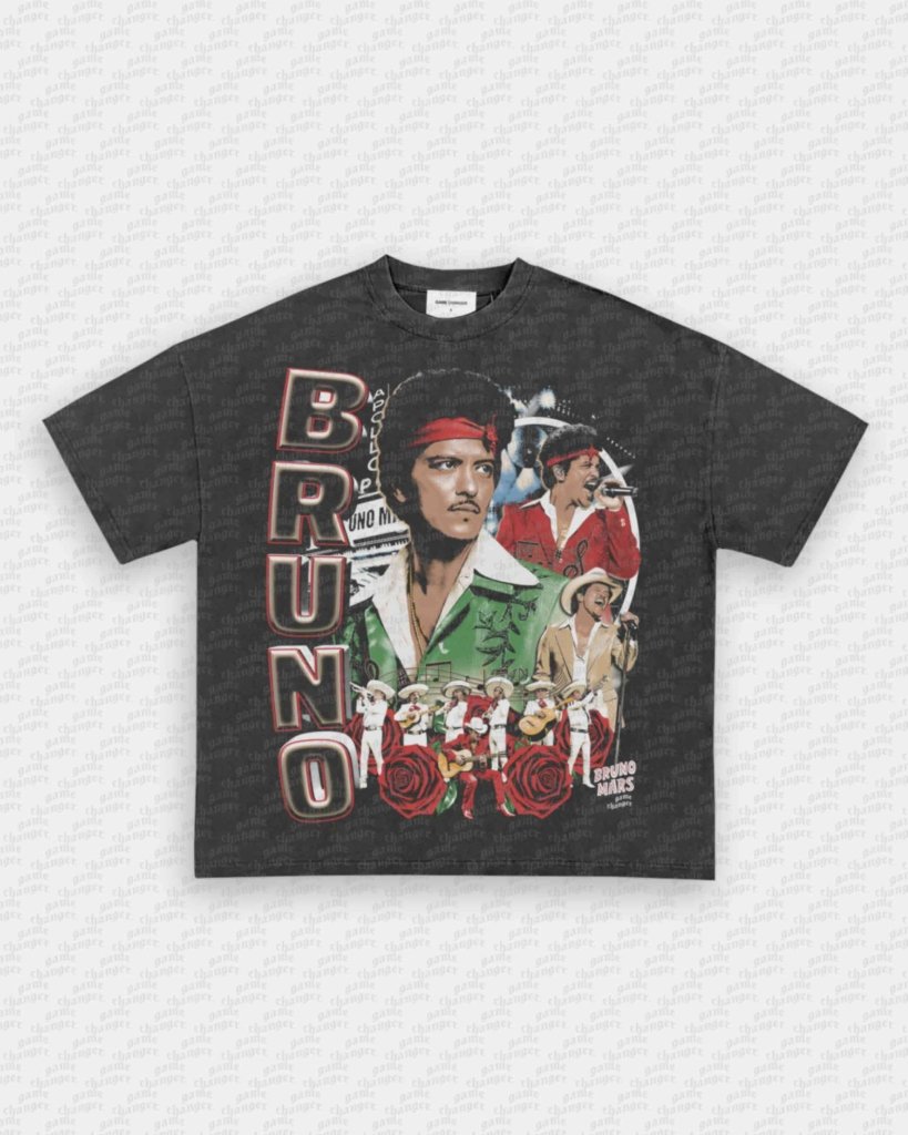 BRUNO MARS V5 TEE - VIP - GAME CHANGERS - GAME CHANGERS GRAPHIC TEE