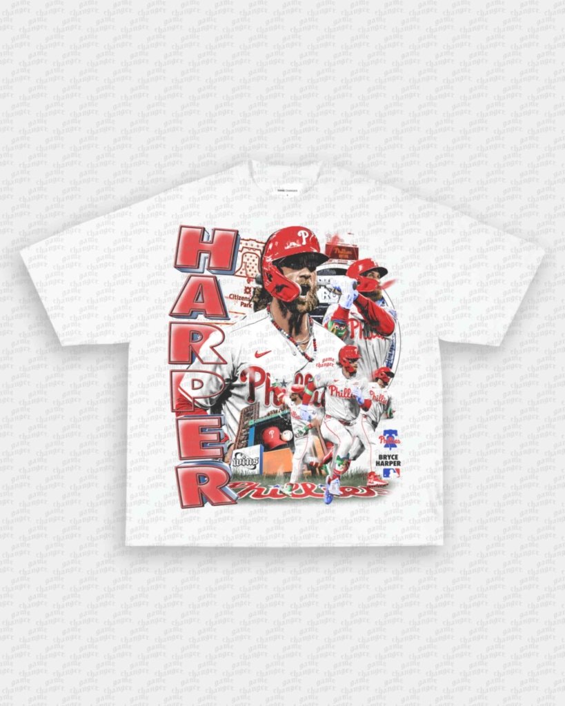 BRYCE HARPER V4 TEE - VIP - GAME CHANGERS - GAME CHANGERS GRAPHIC TEE