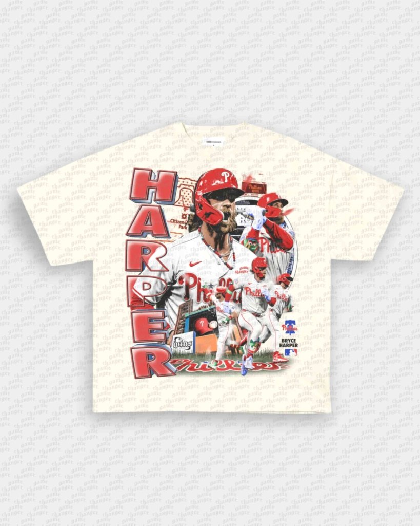 BRYCE HARPER V4 TEE - VIP - GAME CHANGERS - GAME CHANGERS GRAPHIC TEE