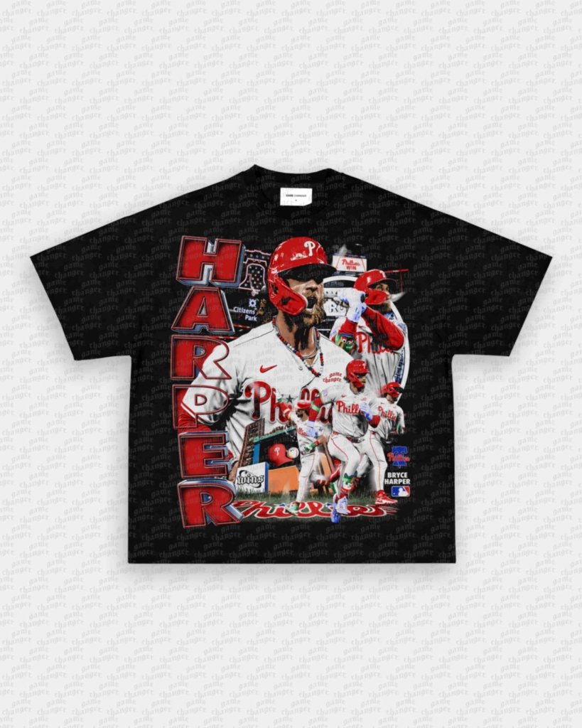 BRYCE HARPER V4 TEE - VIP - GAME CHANGERS - GAME CHANGERS GRAPHIC TEE