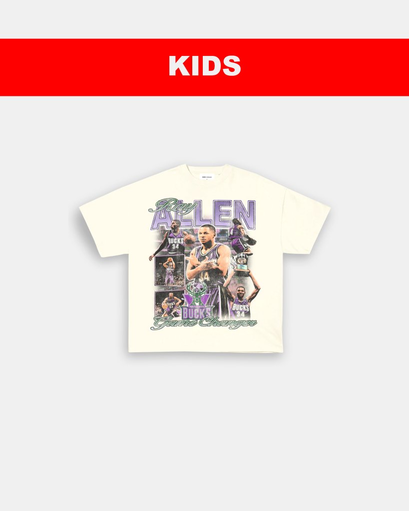 BUCKS RAY ALLEN - KIDS TEE - VIP - GAME CHANGERS TEE