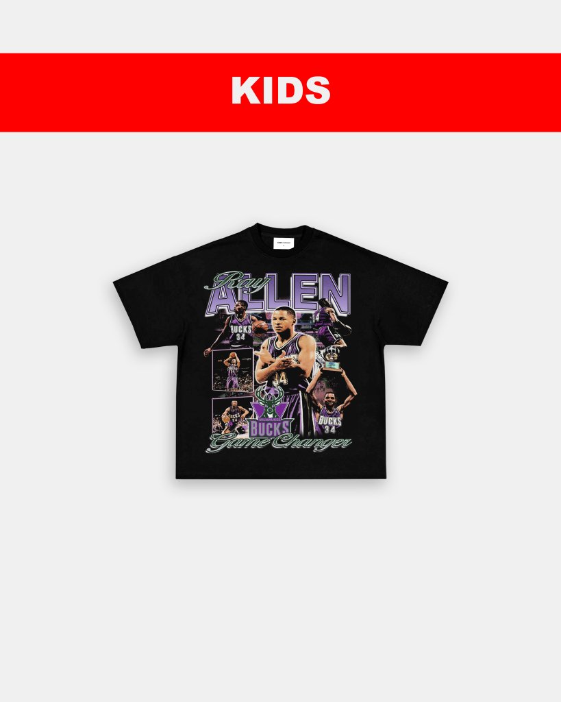 BUCKS RAY ALLEN - KIDS TEE - VIP - GAME CHANGERS TEE