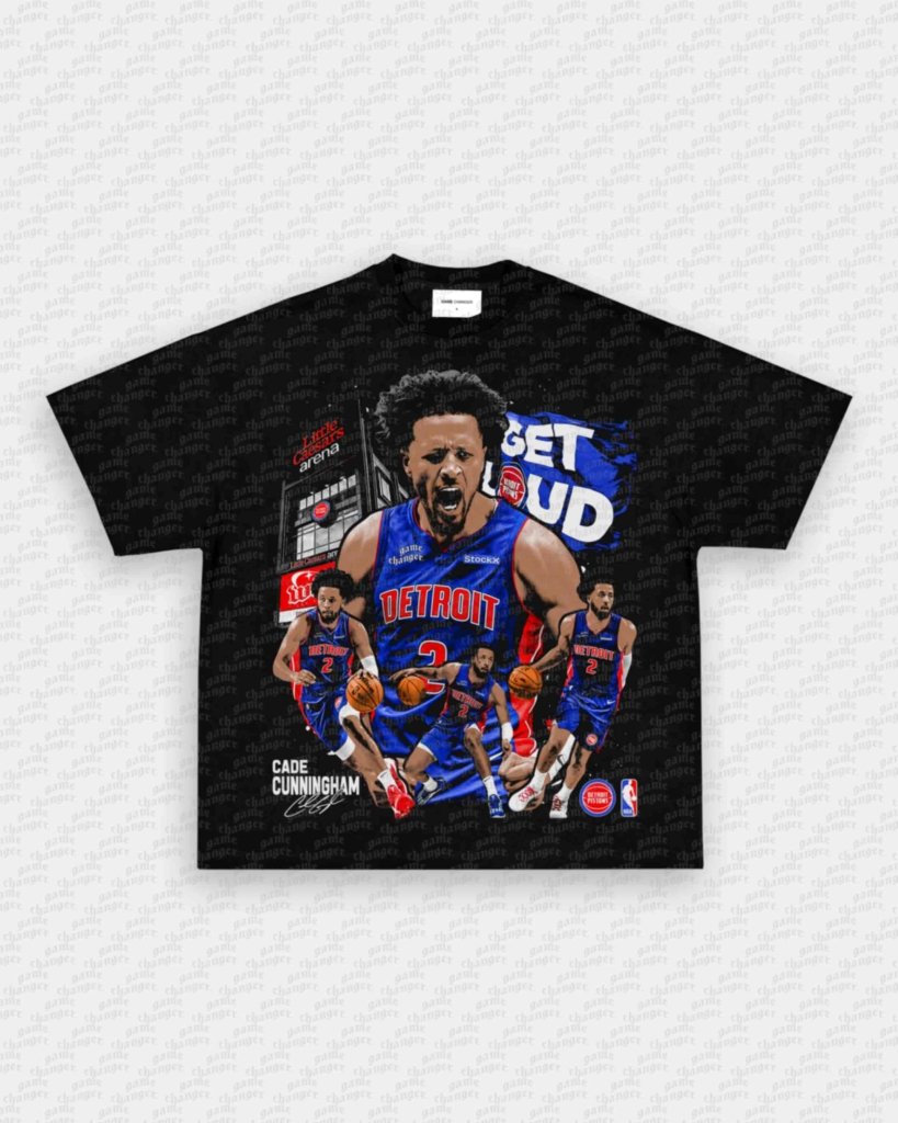 CADE CUNNINGHAM V2 TEE - VIP - GAME CHANGERS - GAME CHANGERS GRAPHIC TEE