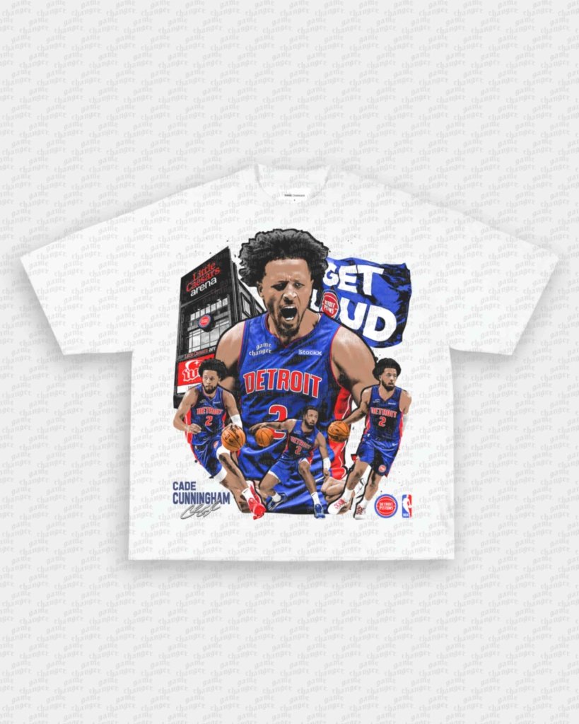 CADE CUNNINGHAM V2 TEE - VIP - GAME CHANGERS - GAME CHANGERS GRAPHIC TEE