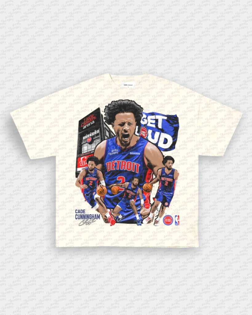 CADE CUNNINGHAM V2 TEE - VIP - GAME CHANGERS - GAME CHANGERS GRAPHIC TEE