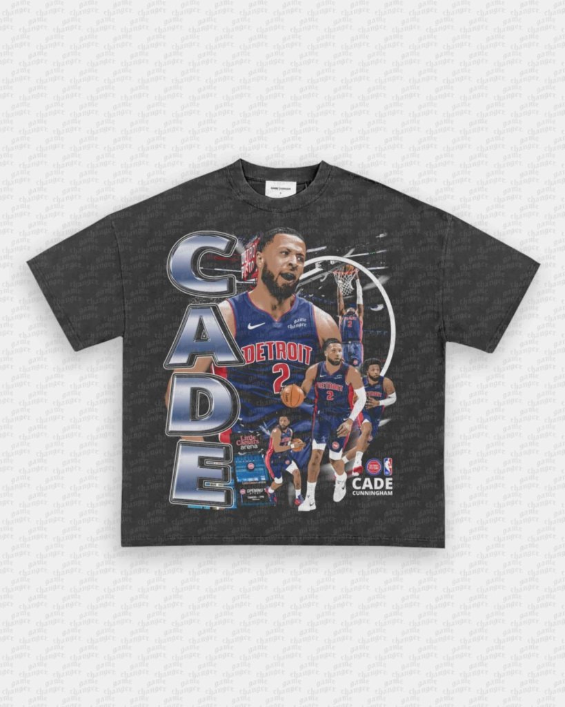 CADE CUNNINGHAM V3 TEE - VIP - GAME CHANGERS - GAME CHANGERS GRAPHIC TEE